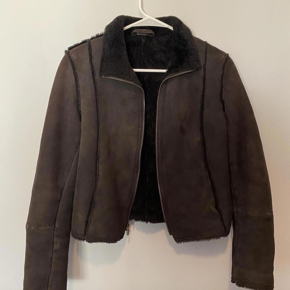Hugo Boss Women's Brown and Black Jacket